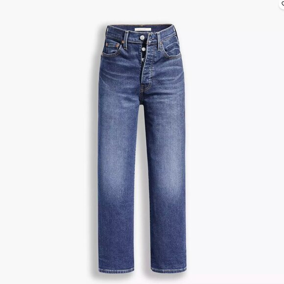 Levi's Ribcage Straight Hight Rise Button Fly (27) - Picture 1 of 4